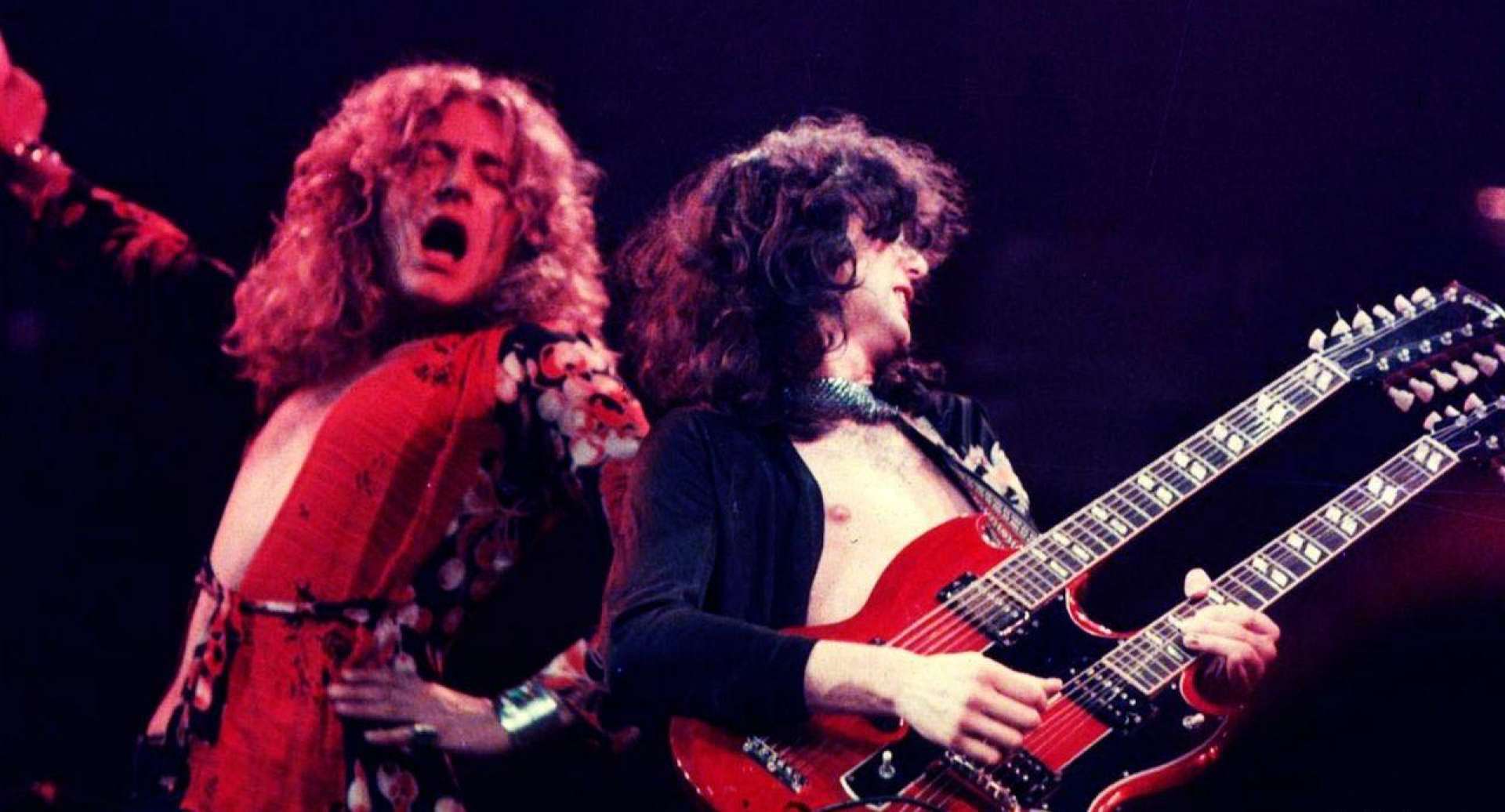 Robert Plant e Jimmy Page do Led Zeppelin (Foto: Divulgação)