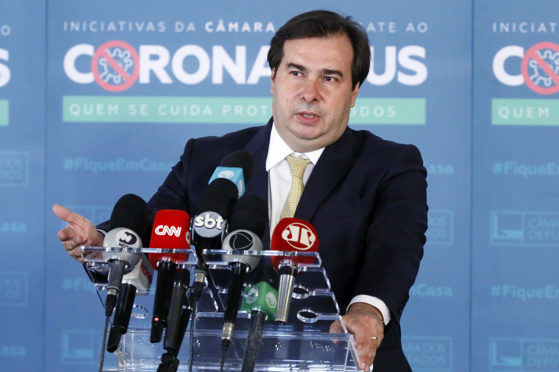 RODRIGO MAIA considerou importante a prorrogação
 (Foto: Najara Araujo/Câmara dos Deputados)