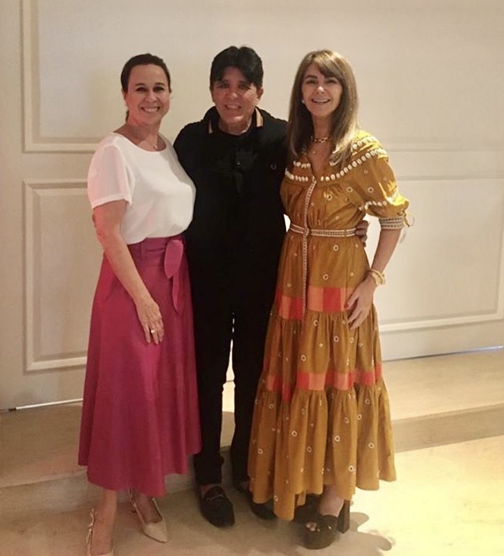Magda Asfor, Dito Machado e Tânia Bulhões