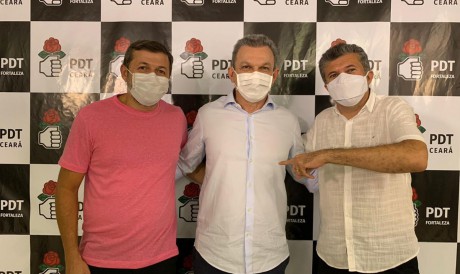 Élcio Batista, José Sarto e Antônio Henrique 