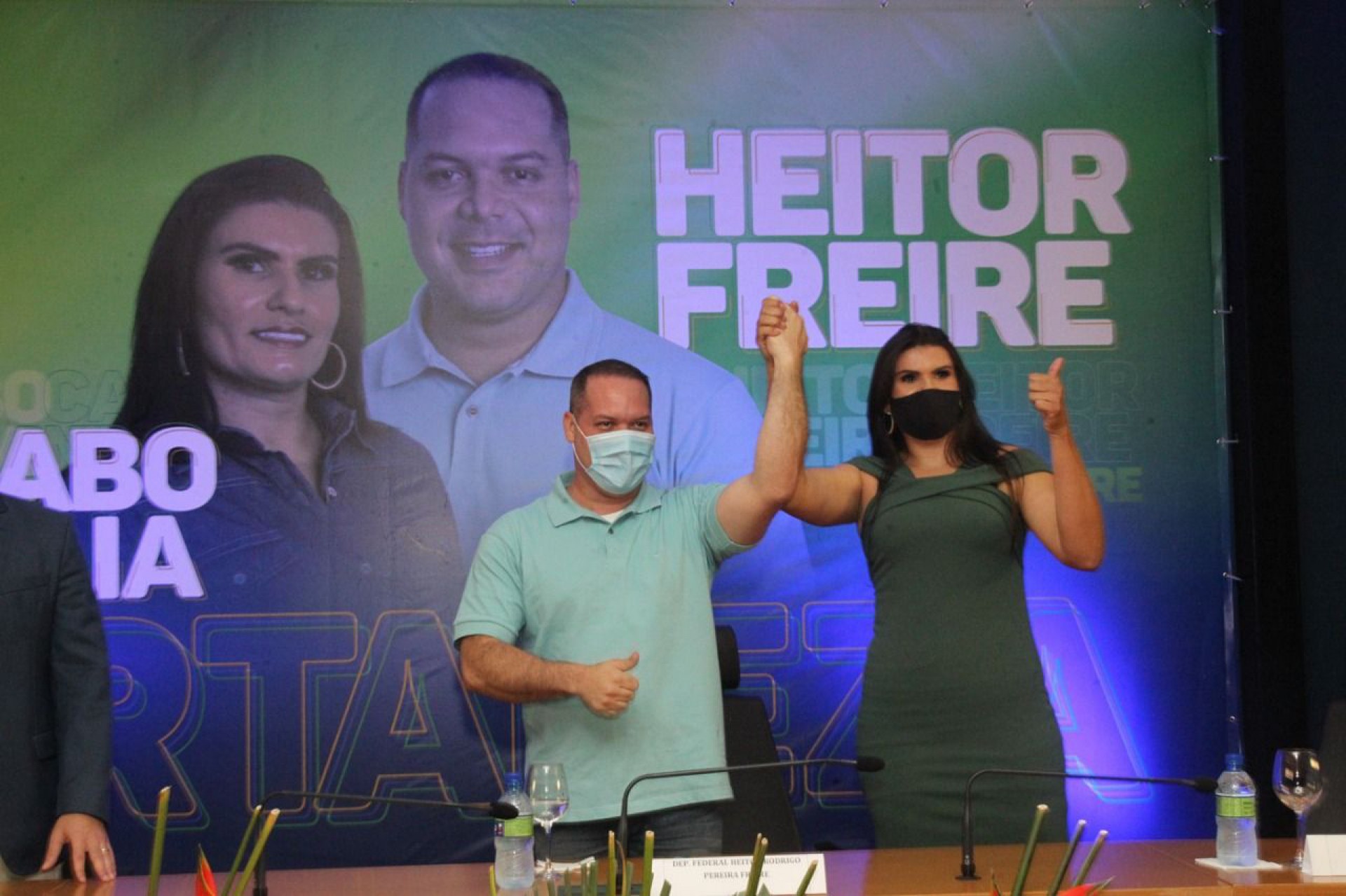 ￼A POLICIAL Cabo Maia vai compor chapa com Heitor (Foto: Divulgação)