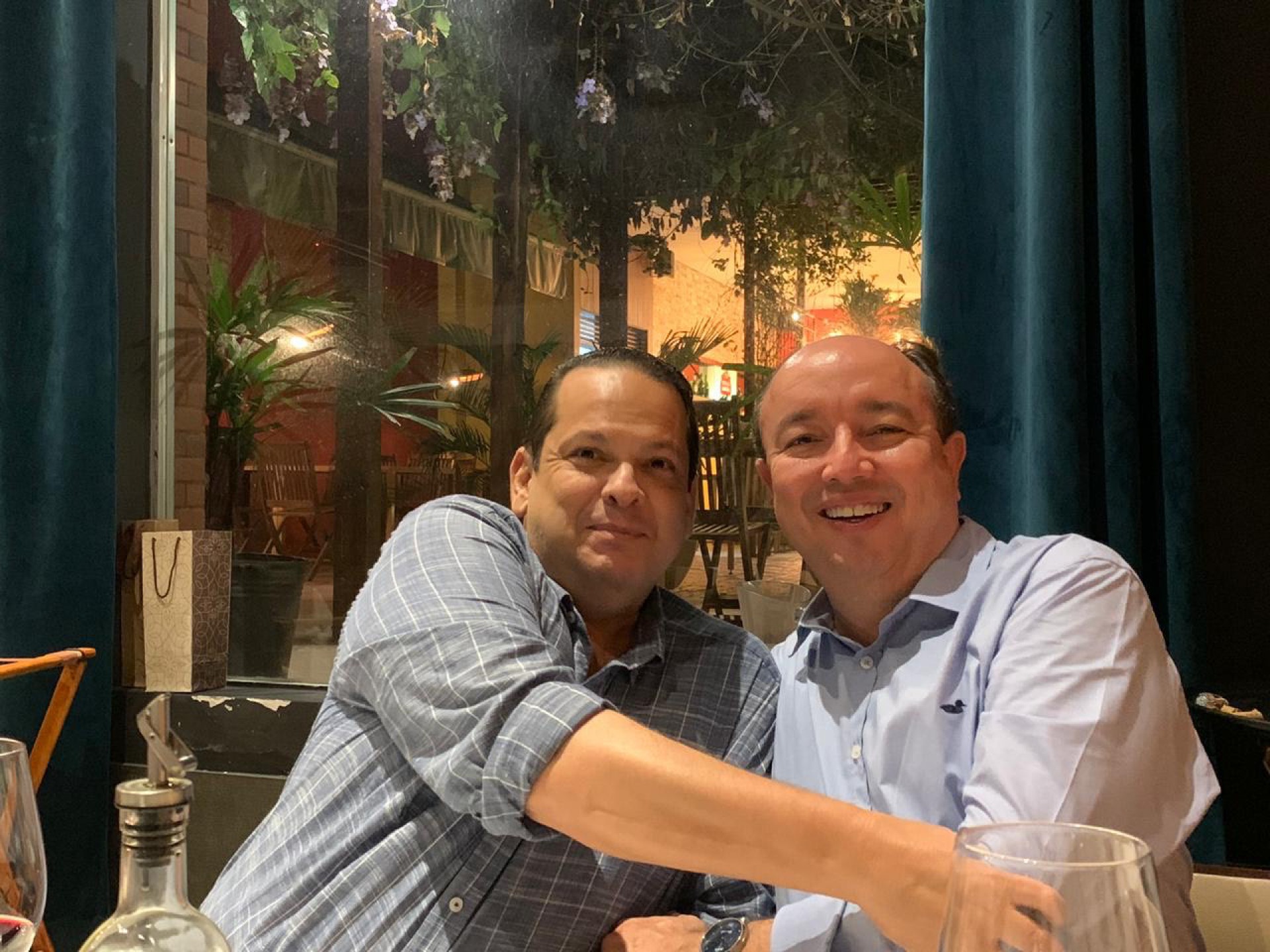 Marcus Lage e Weiber Xavier  (Foto: Clovis Holanda )