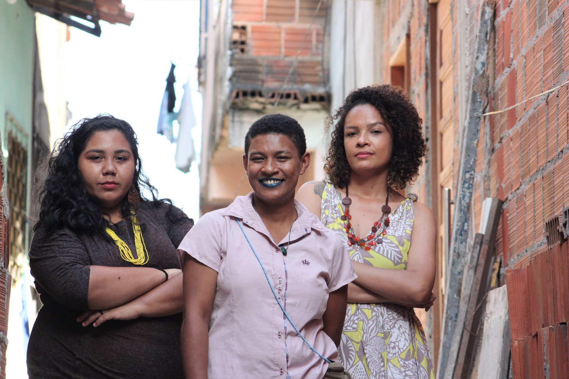 Chapa Nossa Cara é formada pela cocandidatas Louise Santana, Lila M. Salu e Adriana Gerônimo e tenta uma vaga na Câmara Municipal de Fortaleza (Foto: Divulgação)