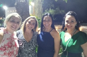 Natália Lage, Kelley  Mendes, Dayany  Gomes e Carmen Ponte   