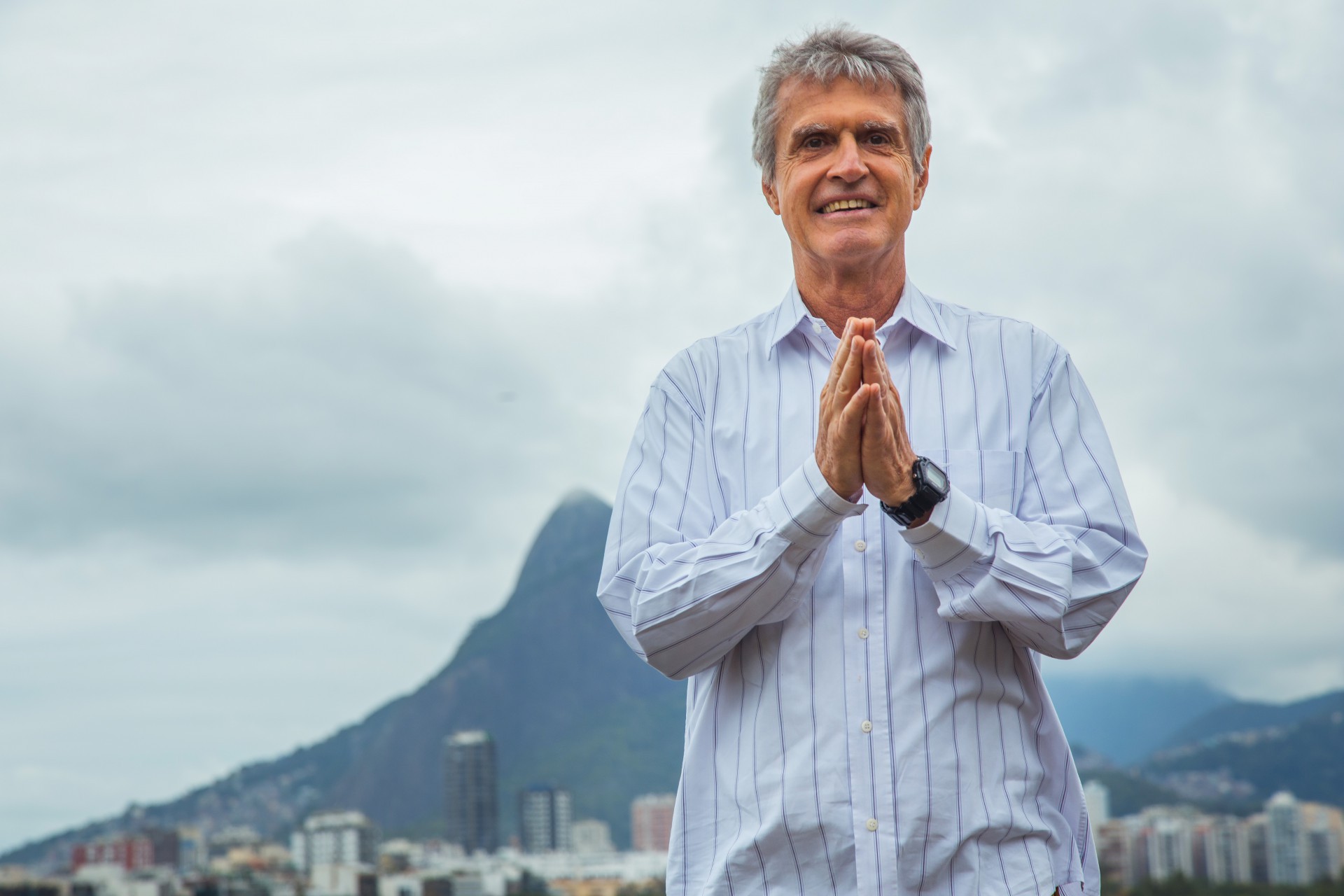 Klebér Tani atua com meditação transcendental há décadas (Foto: Divulgação)