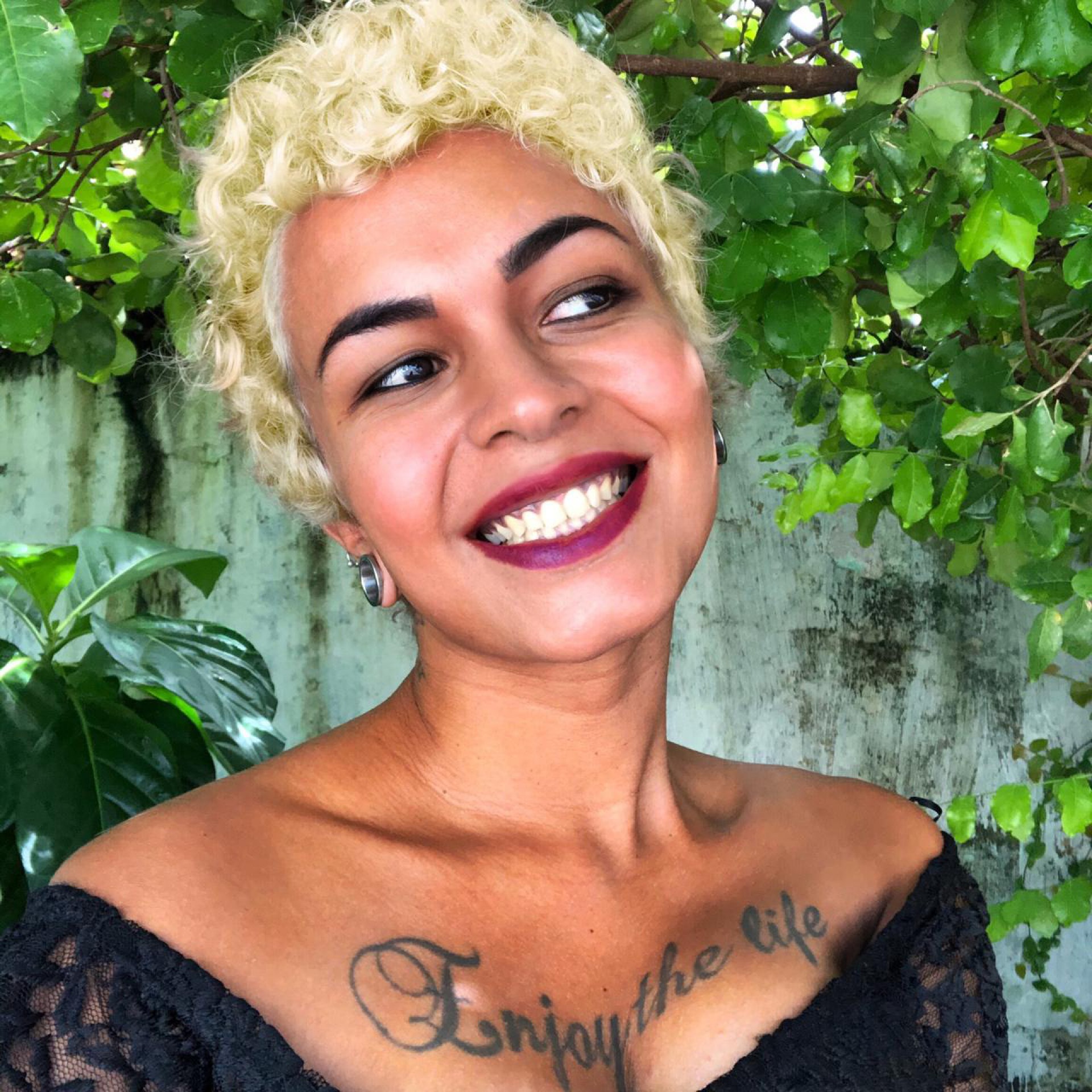 Dália Celeste, afrotransfeminista (Foto: Acervo pessoal)
