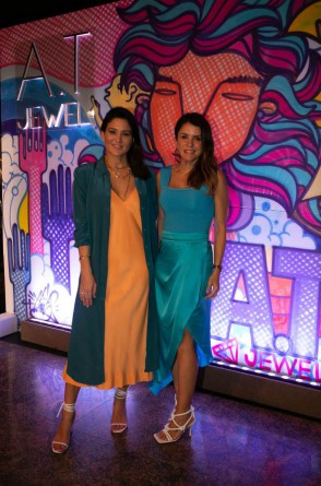 Aline Pinho e Tatiana Machado reuniram nomes da Cidade para apresentar joias de sua AT Jewels