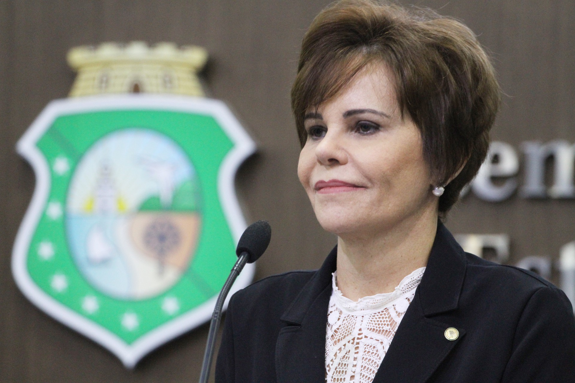 Patrícia Aguiar (PSD), prefeita de Tauá (Foto: Junior Pio/ALCE)