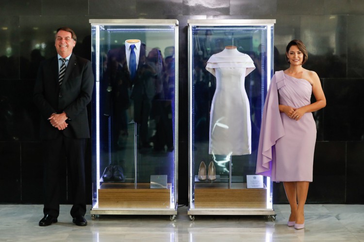 Presidente Bolsonaro e Michelle Bolsonaro