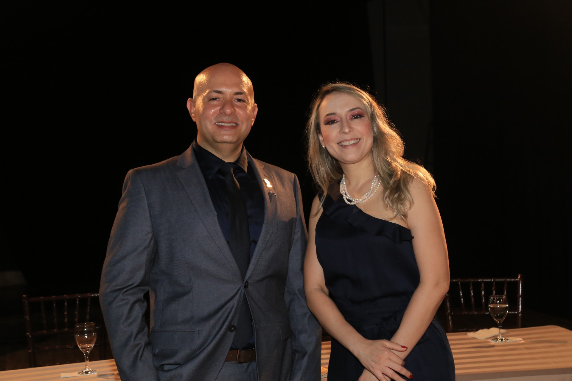 Leonardo Rocha Drumond e Christine Maria Muniz (Foto: Divulgação)
