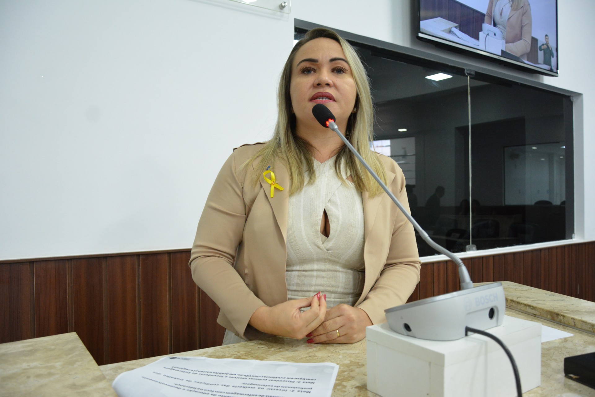 ￼VEREADORA Enfermeira Ana Paula (PDT) (Foto: Divulgação CMFor
)