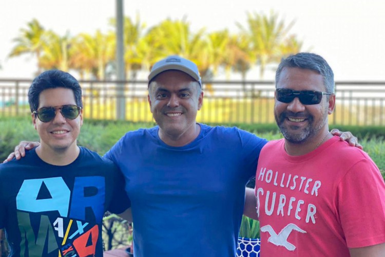 Andrei Aguiar, Marcelo Mota e Sávio Aguiar