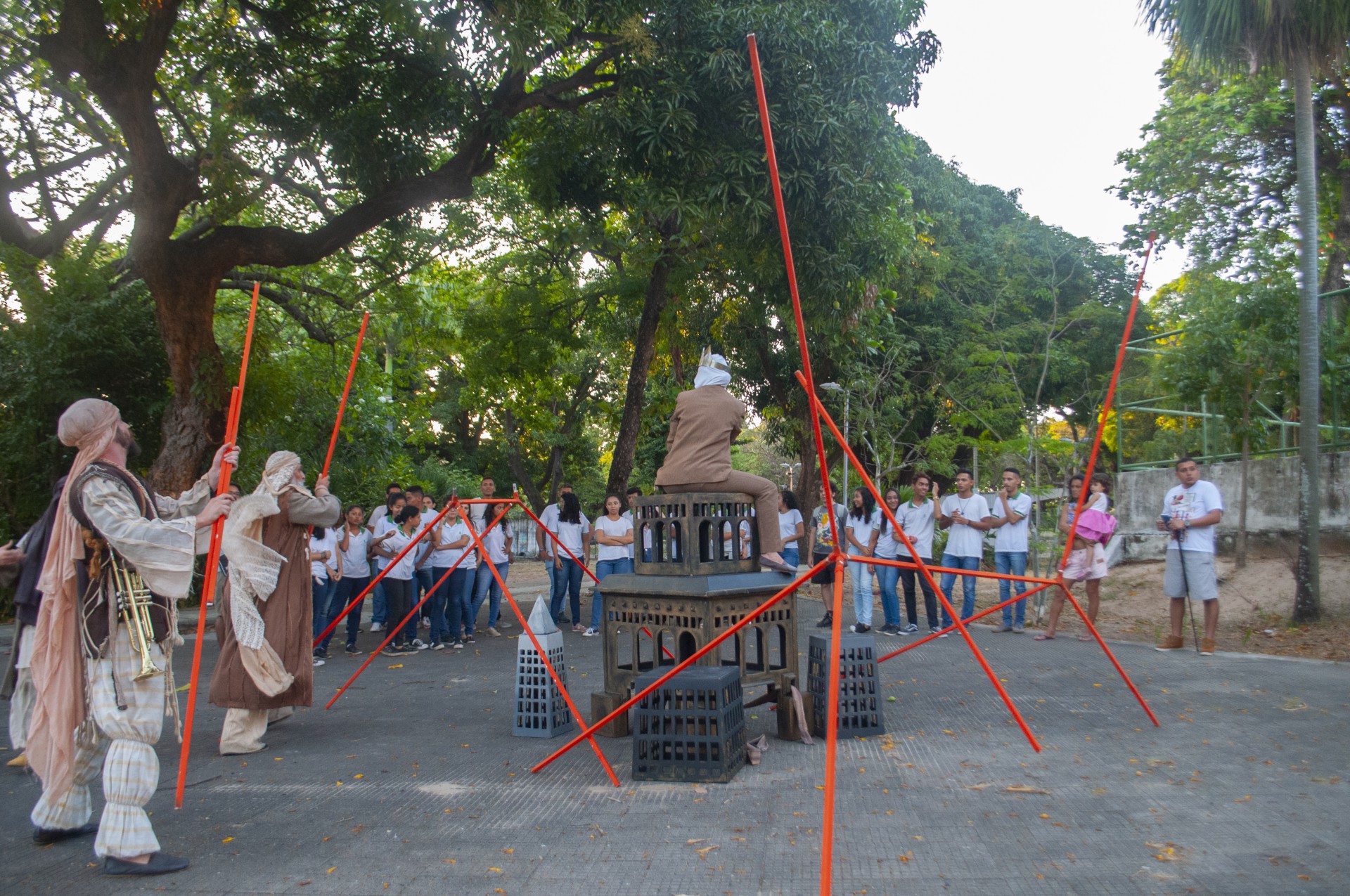 Festival Popular de Teatro de Fortaleza é um dos projetos historicamente apoiados pela Enel via mecenato que, em 2023, não terá incentivo da empresa (Foto: Divulgação)