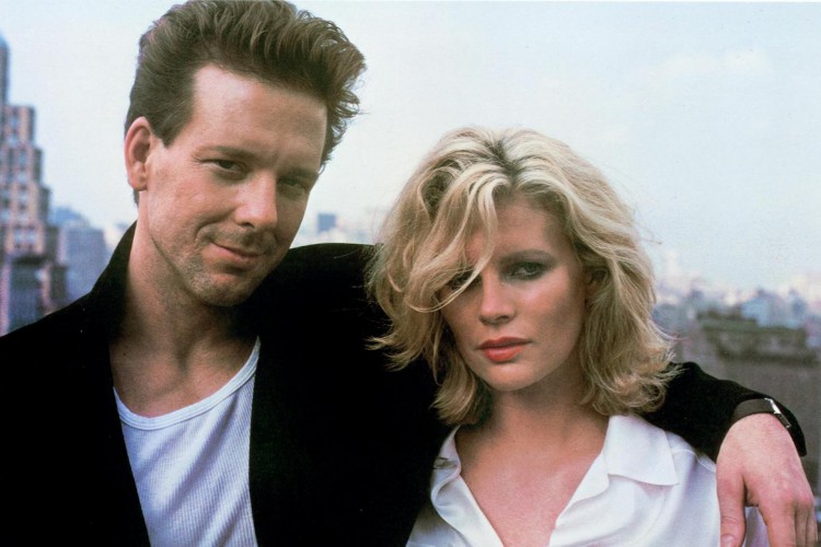 Mickey Rourke e Kim Basinger em "9 1/2 Semana de Amor" (1986)