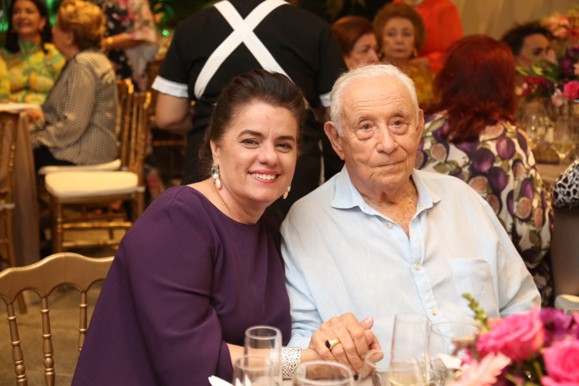 Silvana e Adauto Bezerra (Foto: JOÃO FILHO TAVARES)