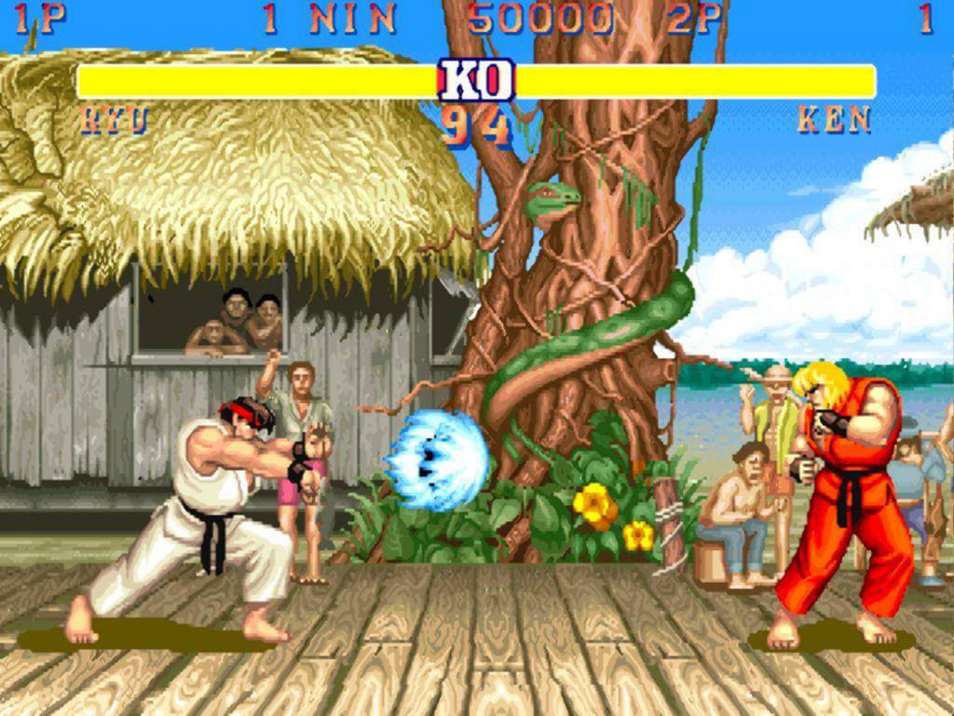 História de BLANKA street fighter Arcade Fliperama Personagem Brasileiro 