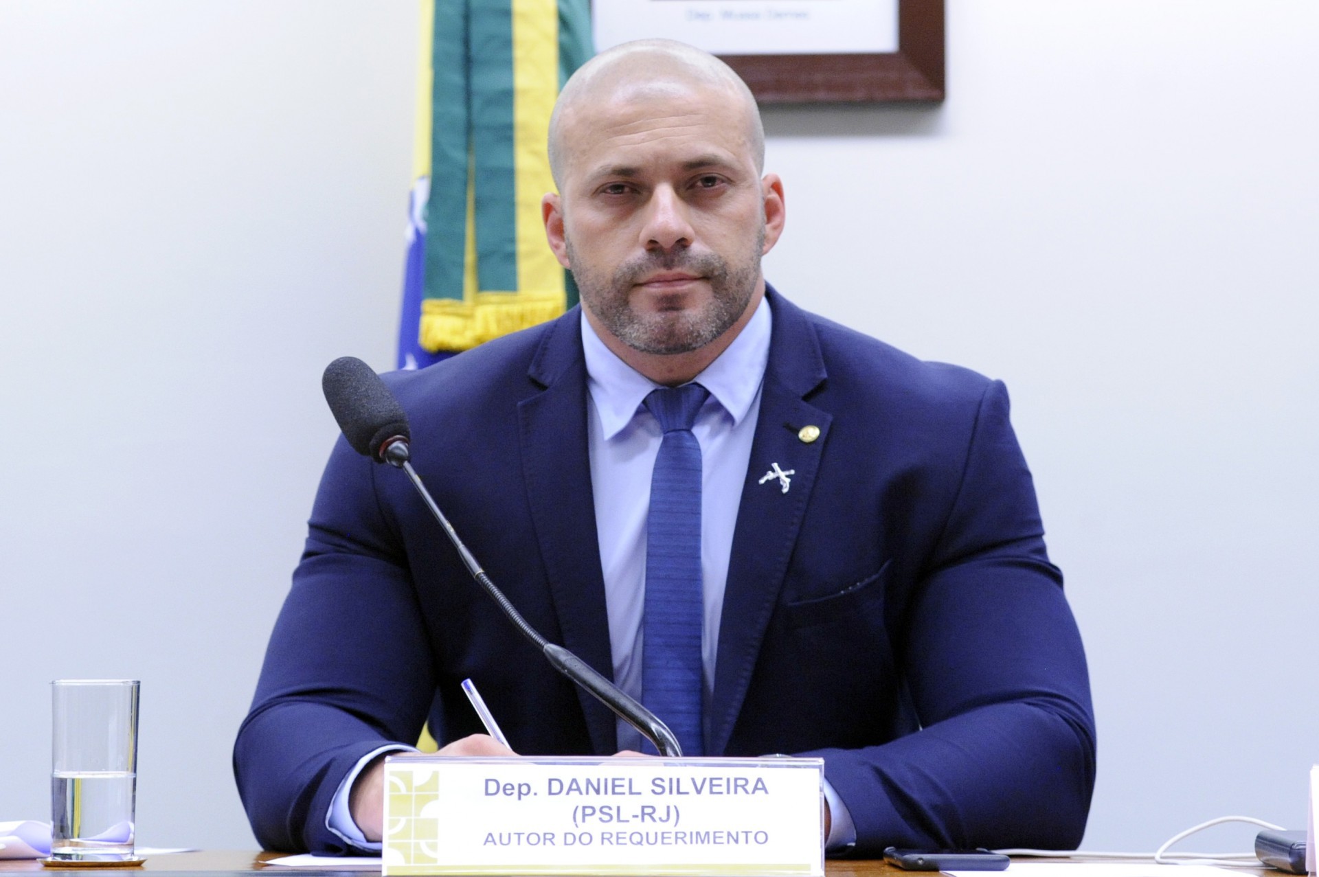 DEPUTADO Daniel Silveira gravou vídeo ofendendo todos os ministros do STF (Foto: Cleia Viana/Câmara dos Deputados)