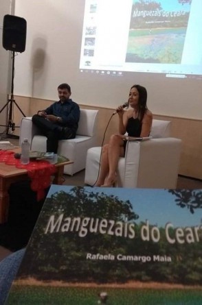 Rafaela Camargo pesquisa os mangues da costa cearense(Foto: ACERVO PESSOAL)
