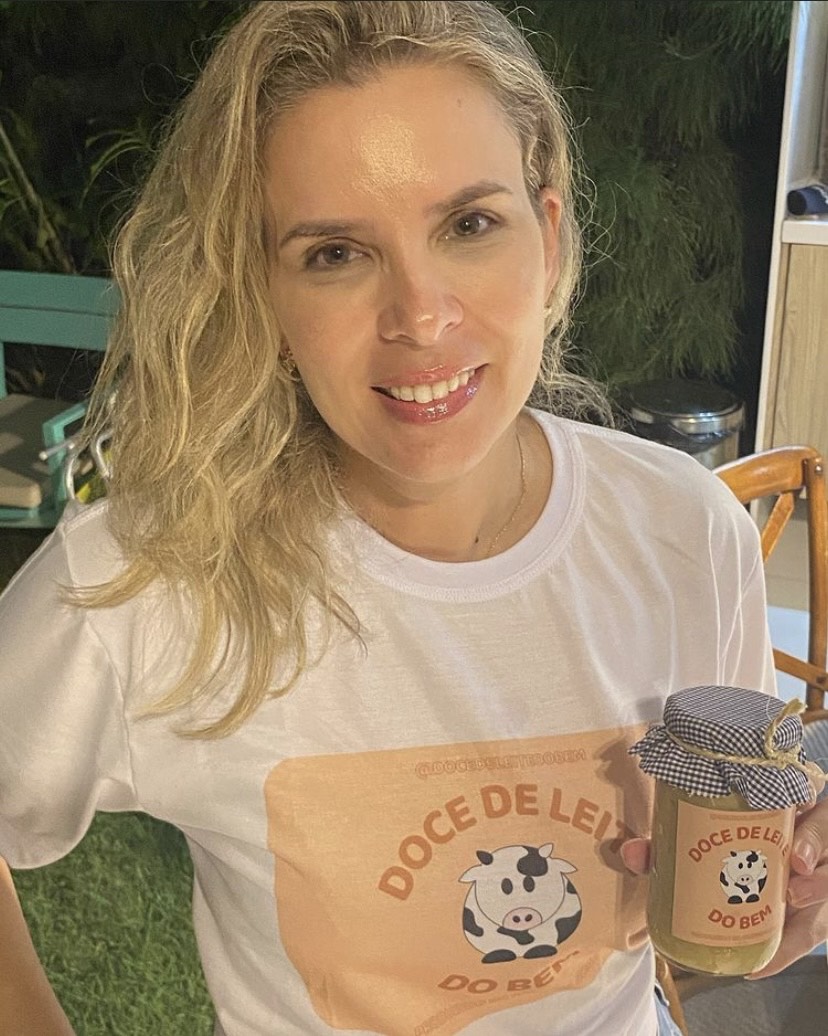 Mariana Lobo: engajada na campanha Doce de Leite do Bem 