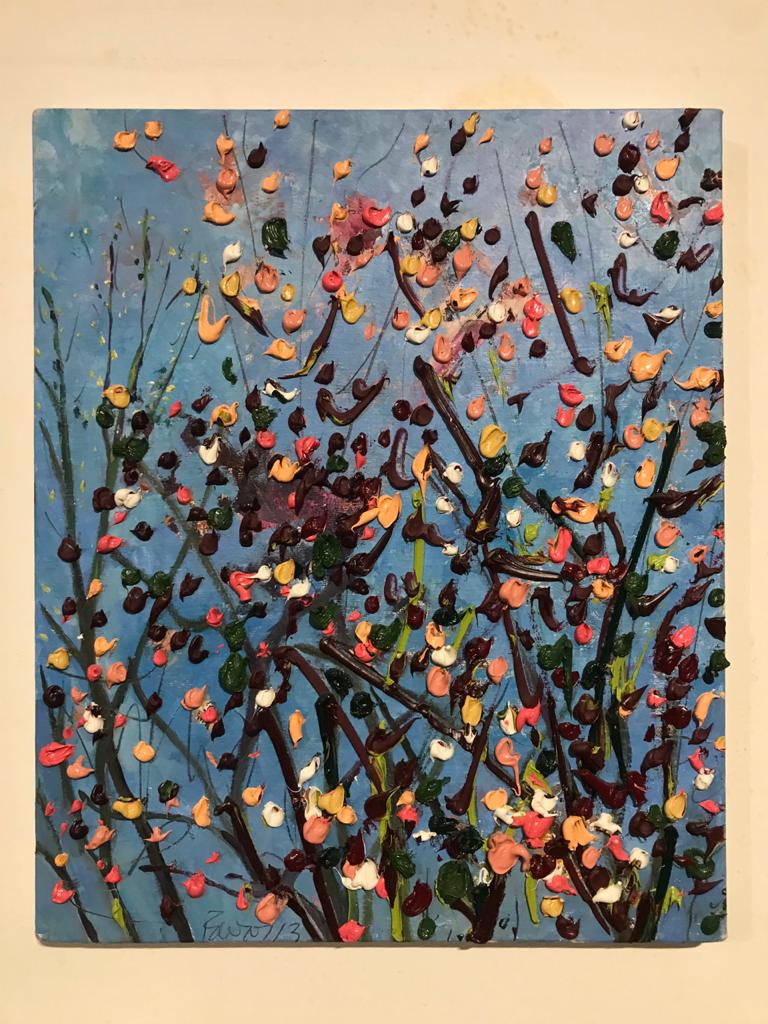 Quadro-Óleo de Stenio Burgos: Sakuras  de Amontada  (Foto: Divulgação)