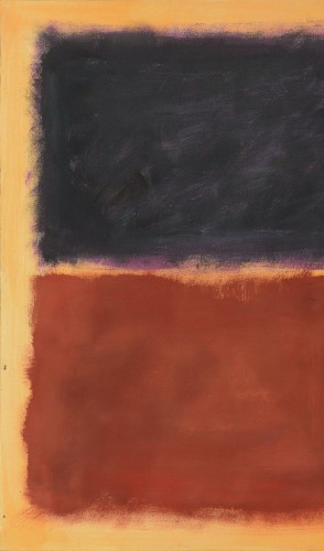 Pintura falsa atribuída a Mark Rothko (1903 - 1970)
 (Foto: Divulgação)