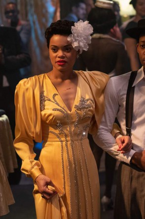 Andra Day em "Os Estados Unifos VS. Billie Holiday"