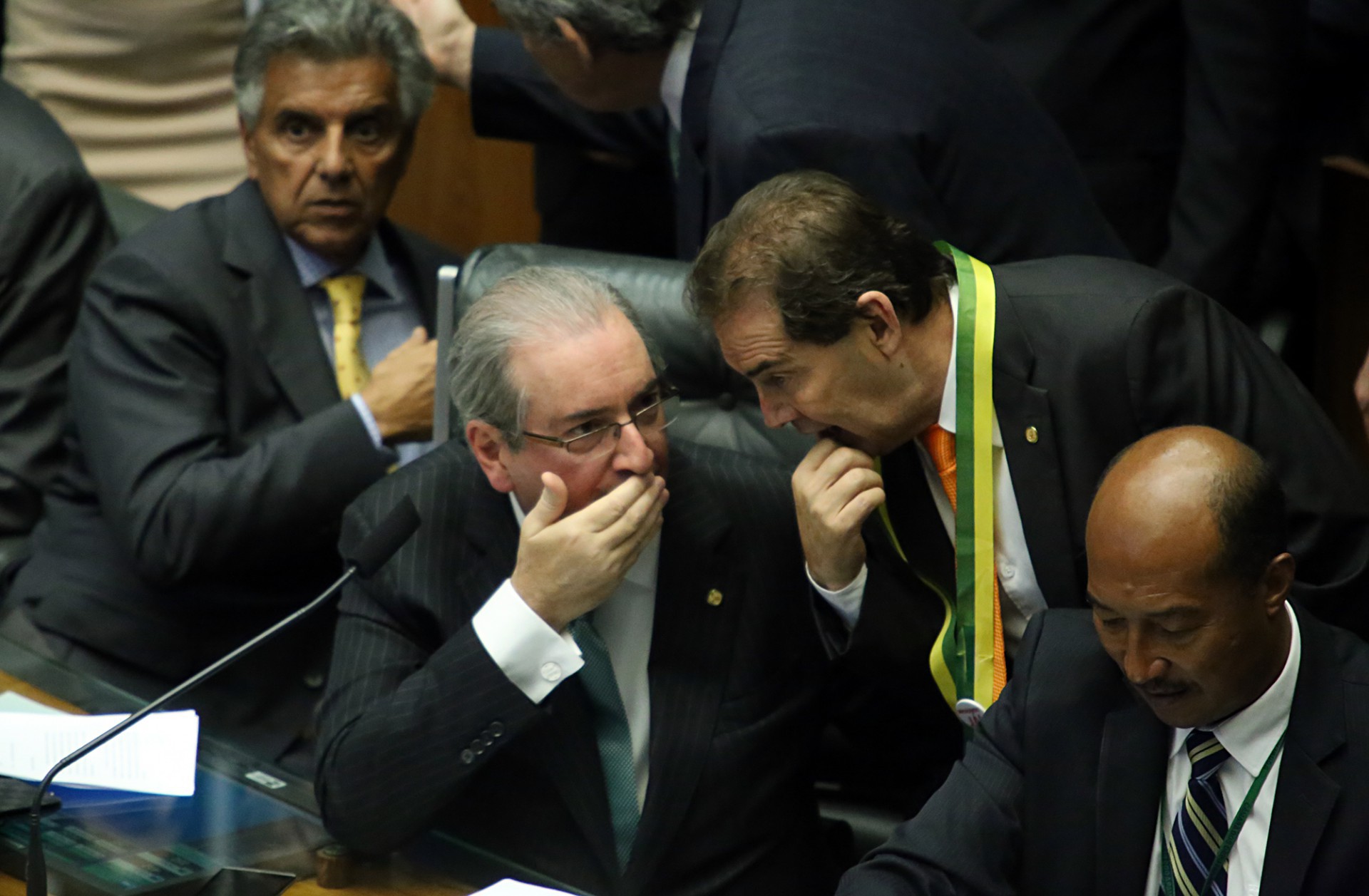 Sessão do impeachment da presidente Dilma Rousseff na Câmara, no dia 17 de abril de 2016 (Foto: Antônio Augusto/Câmara do Deputados)