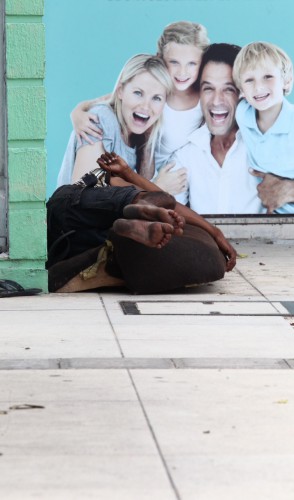 Pessoas em situação de rua (Foto: FÁBIO LIMA)