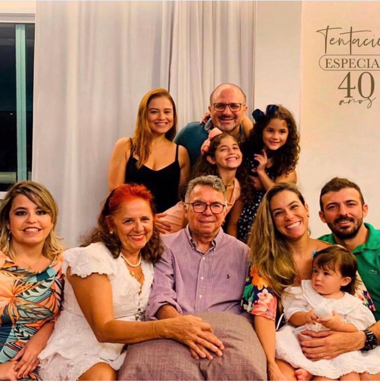 Fátima Duarte e família (Foto: Divulgação)
