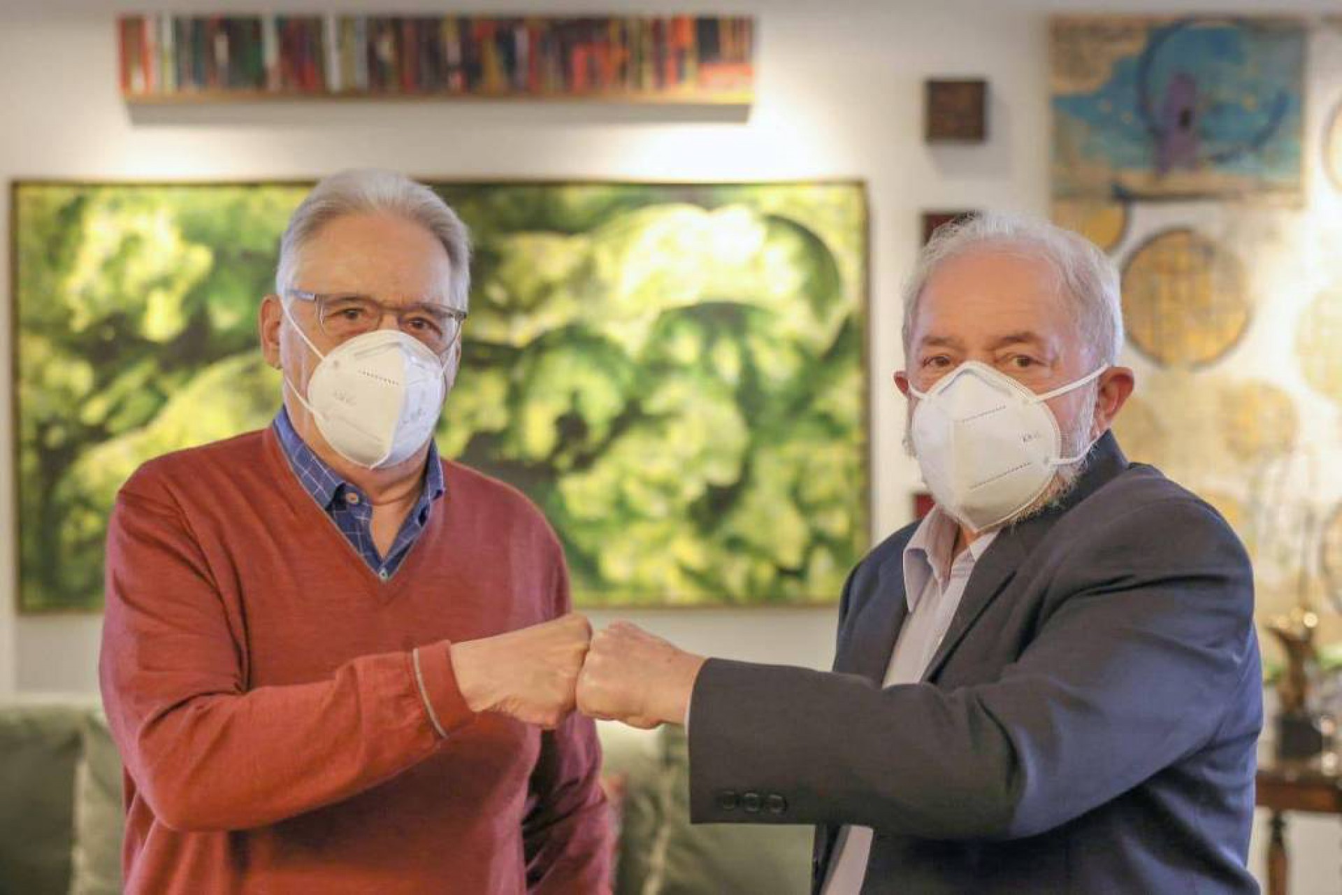 Ex-presidentes Lula e Fernando Henrique (Foto: Ricardo Stuckert/Divulgação)