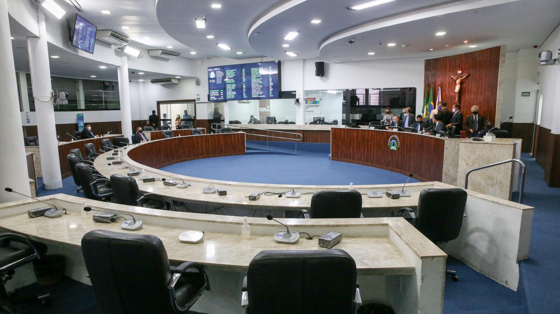 Plenário da Câmara Municipal de Fortaleza (Foto: divulgação )