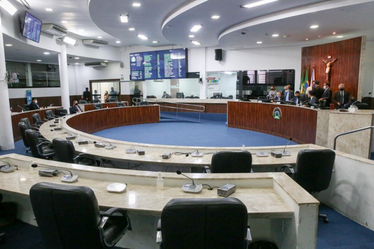Plenário da Câmara Municipal de Fortaleza(Foto: Ascom Câmara Municipal)