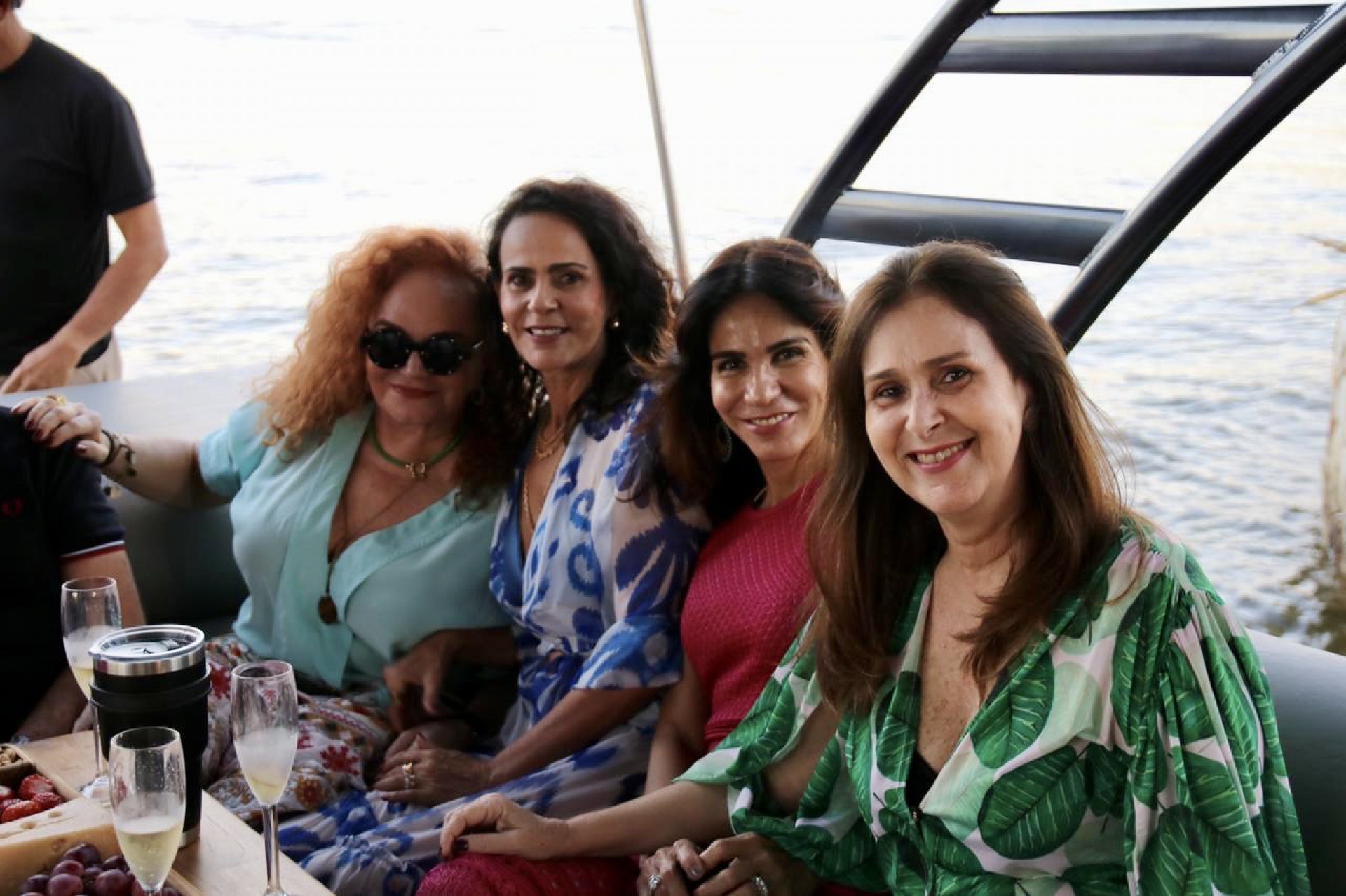 (Foto: arquivo pessoal)Lisieux Brasileiro, Katherine Ary, Sandra Rolim e Márcia Pontes