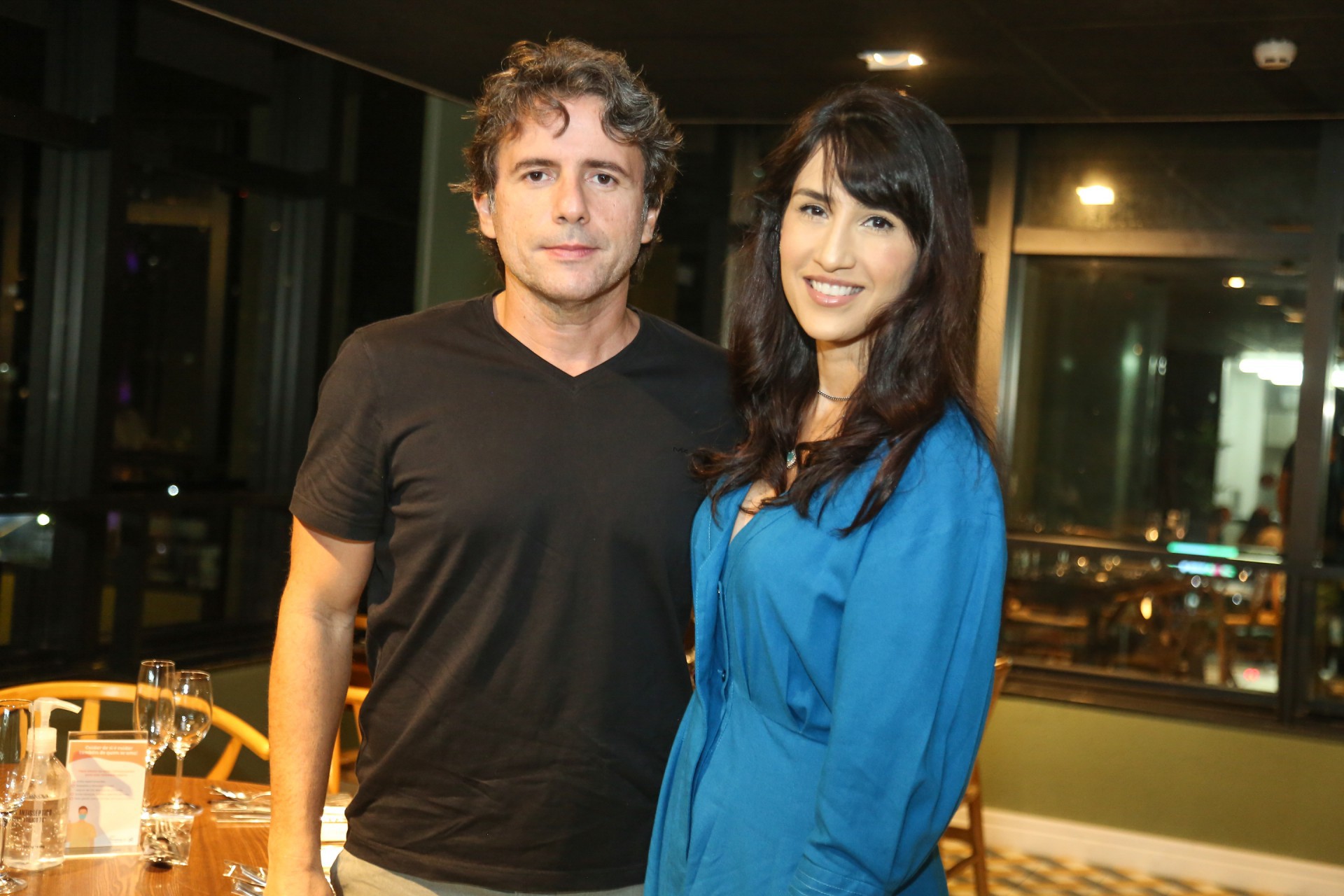 (Foto: JOÃO FILHO TAVARES)Cyro Thomaz e Lia Quinderé