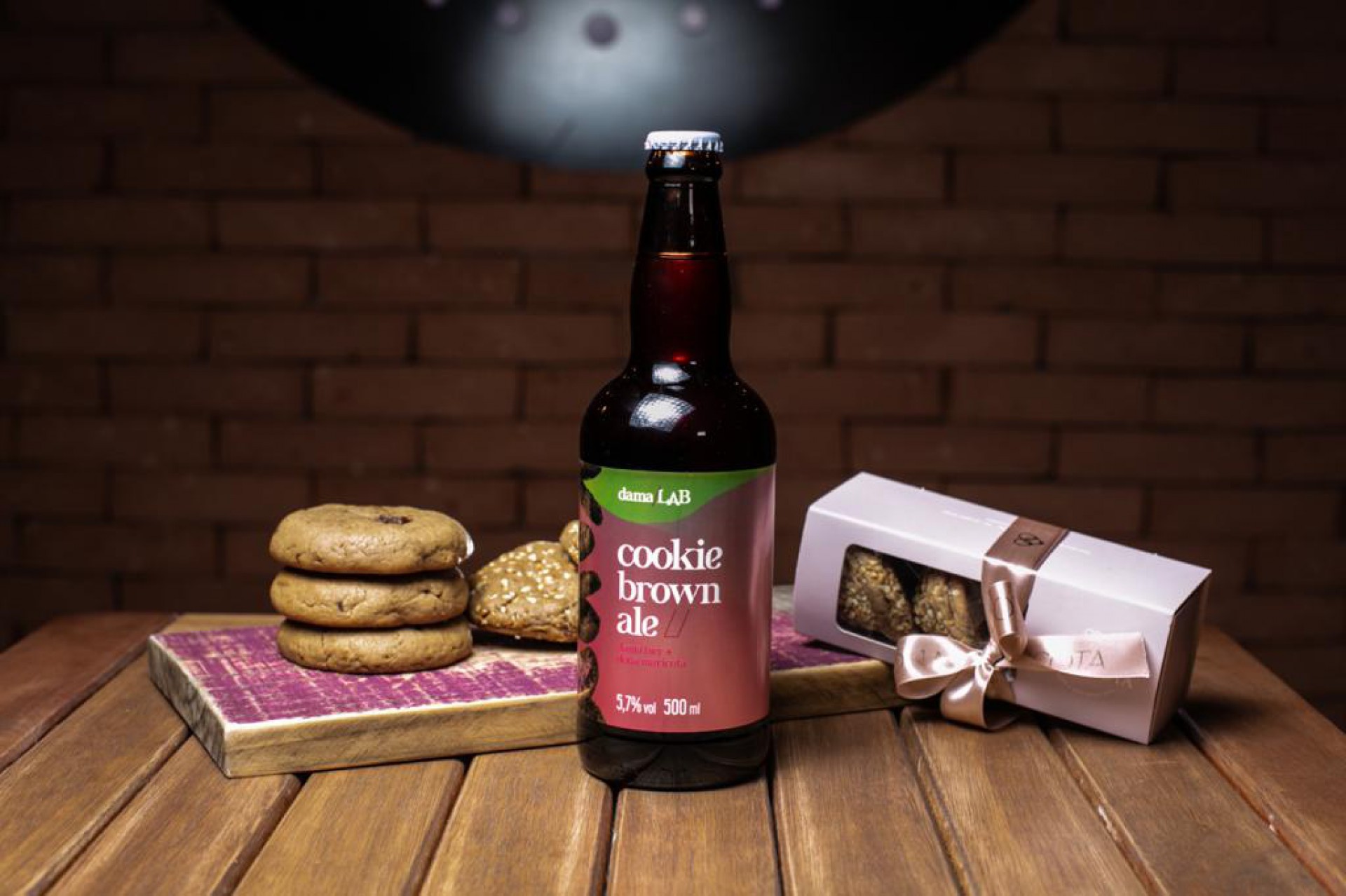 Dama Bier Cookie Brown Ale 5,7% (Foto: divulgação)