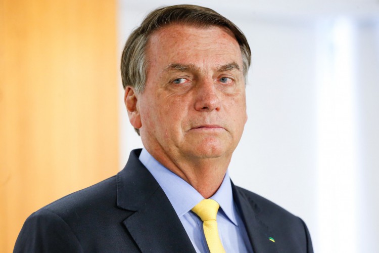 Presidente Jair Bolsonaro em encontro com alunos do Curso de Aperfeiçoamento de Oficiais da PMDF.