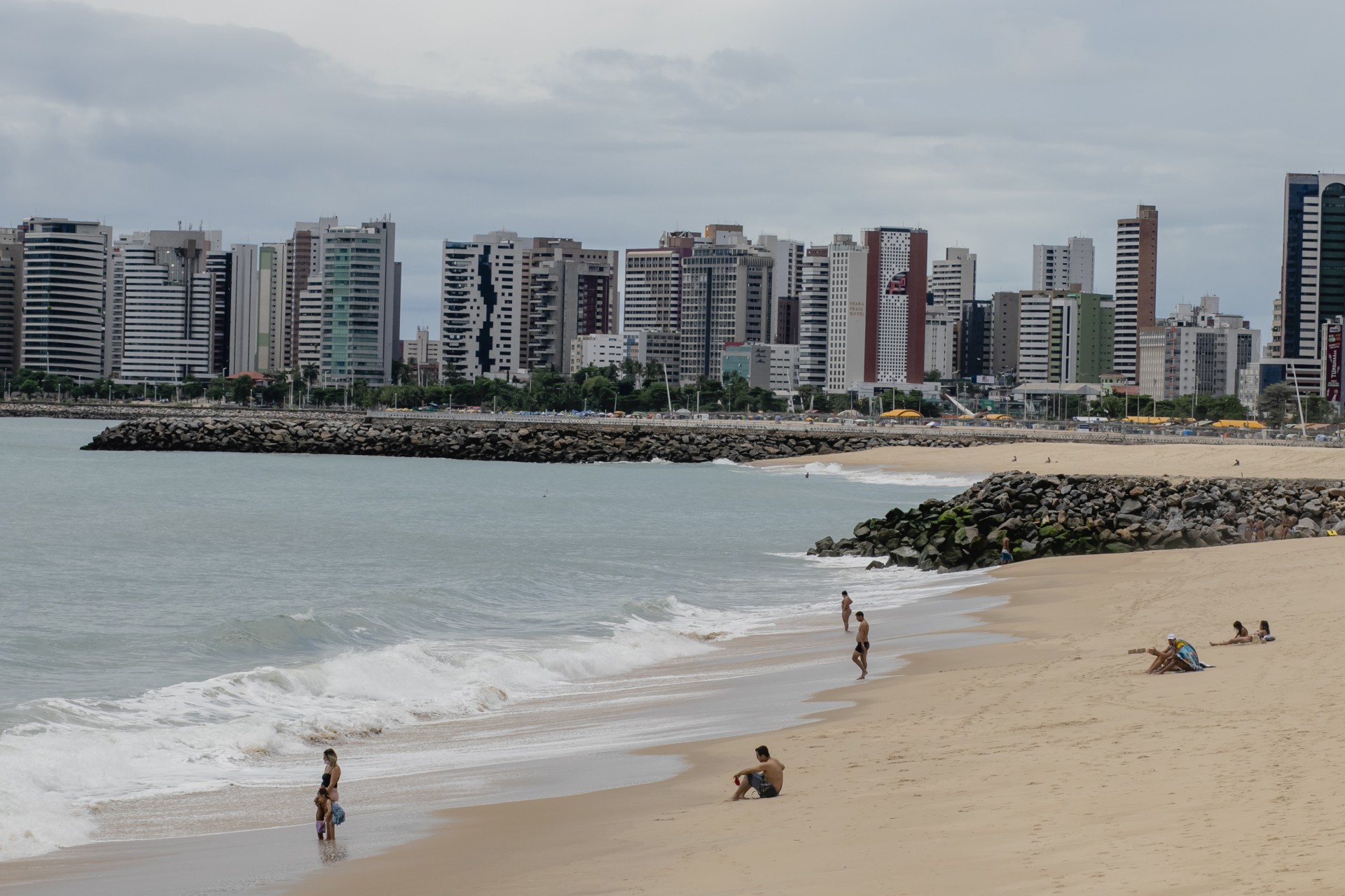 O mar e sua capacidade simbólica de nos renovar após um banho (Foto: Aurélio Alves)