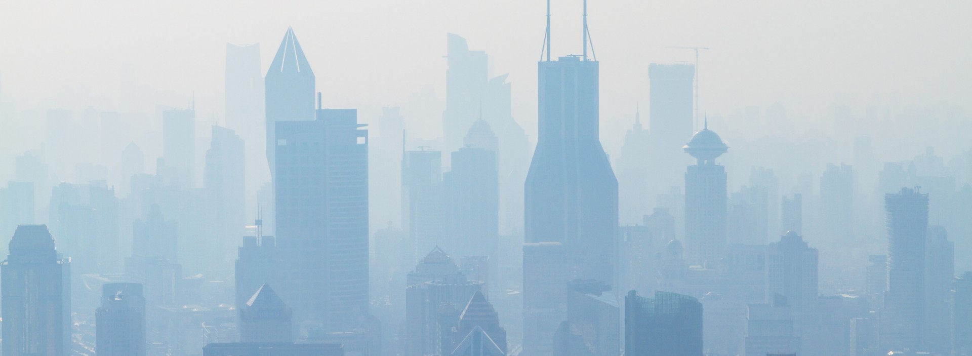 Poluição em Xangai, China(Foto: @photoholgic/unsplash)