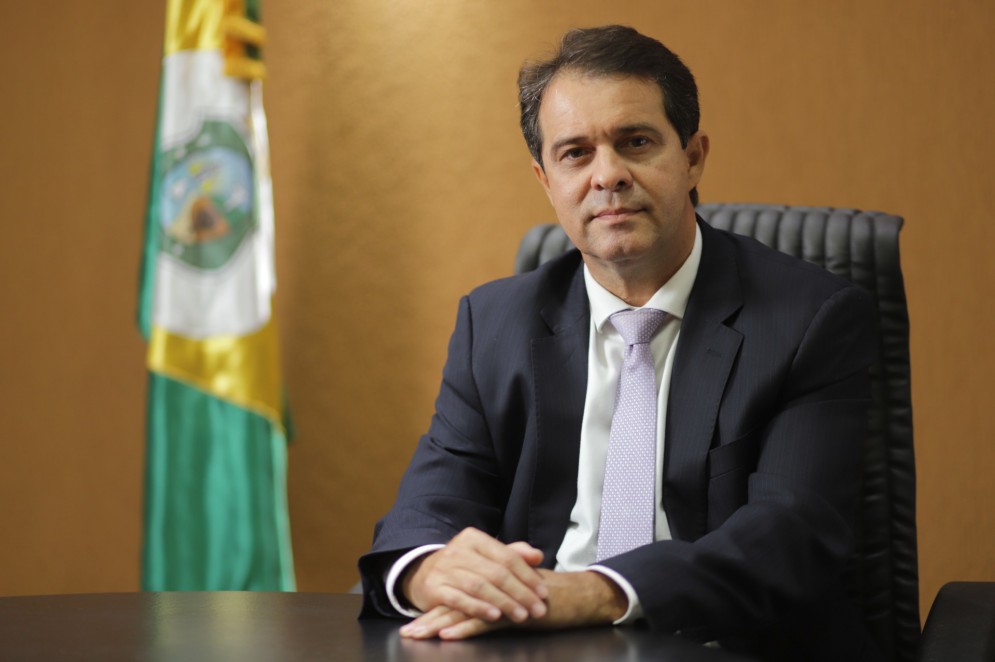 Evandro Leitão: Setembro amarelo na Assembleia (Foto: Dário Gabriel/ Divulgação )