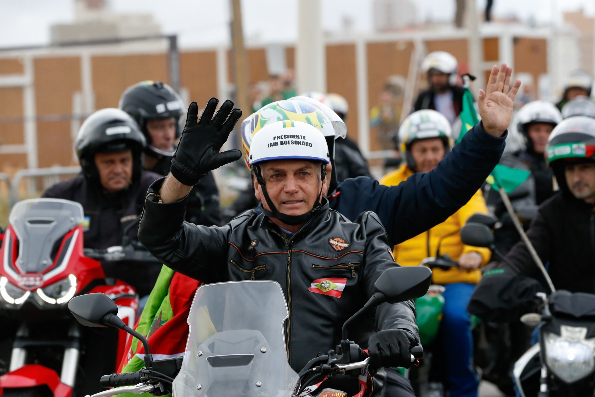 ￼BOLSONARO tem promovido motociatas para congregar apoiadores (Foto: Alan Santos/Presidência da República)