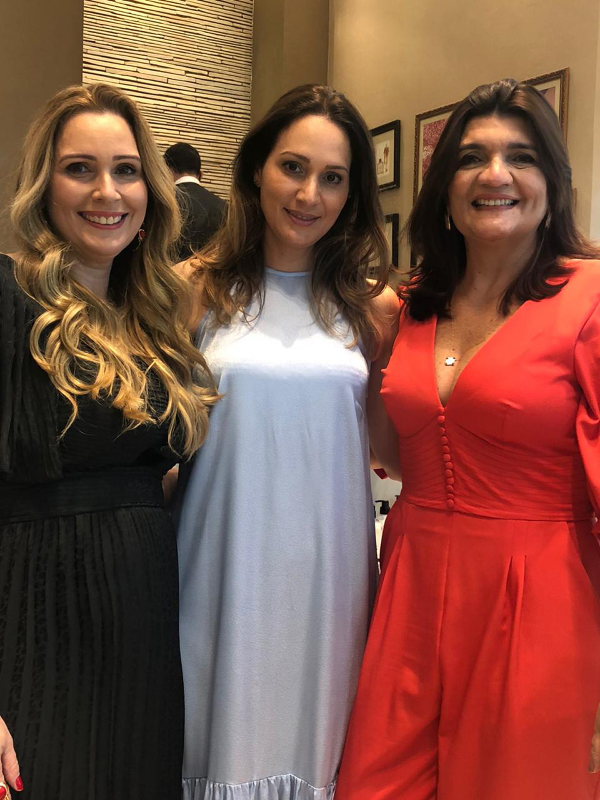 Renata Carneiro, Juliana Carneiro e Dnyse Queiroz, diretoras do Grupo AmericaNews