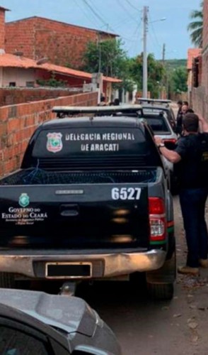 Operação Foco, que desarticulou esquema de falsas lotéricas, foi deflagrada em Itaitinga, Horizonte e Beberibe(foto: Divulgação/Polícia Civil do Ceará)