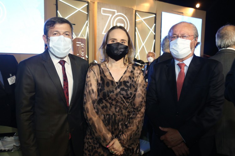 Elcio Batista, Fernanda Pacobahyba e Cândido Albuquerque