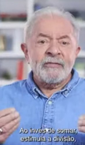 Lula fez pronunciamento nas redes sociais na véspera do 7 de setembro(foto: Reprodução)