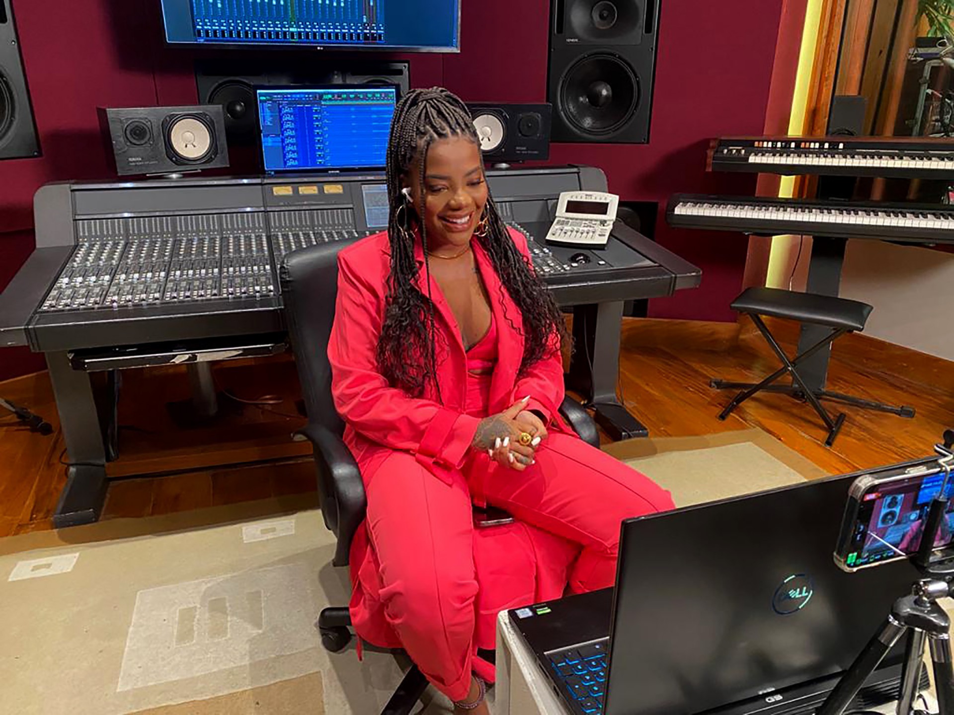 Ludmilla participa de campanha do Spotify de valorização da música negra na plataforma (Foto: Globo/ Divulgação)