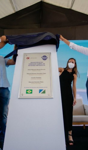 Solenidade de inauguração da nova linha da Robinson Crusoe no Ceará(foto: Aurélio Alves)