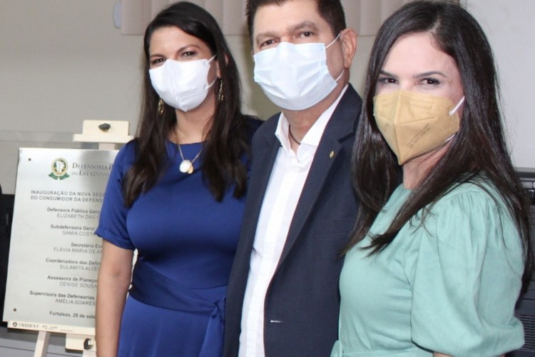 Elizabeth Chagas, Mauro Filho e Sâmia Farias(Foto: divulgação)