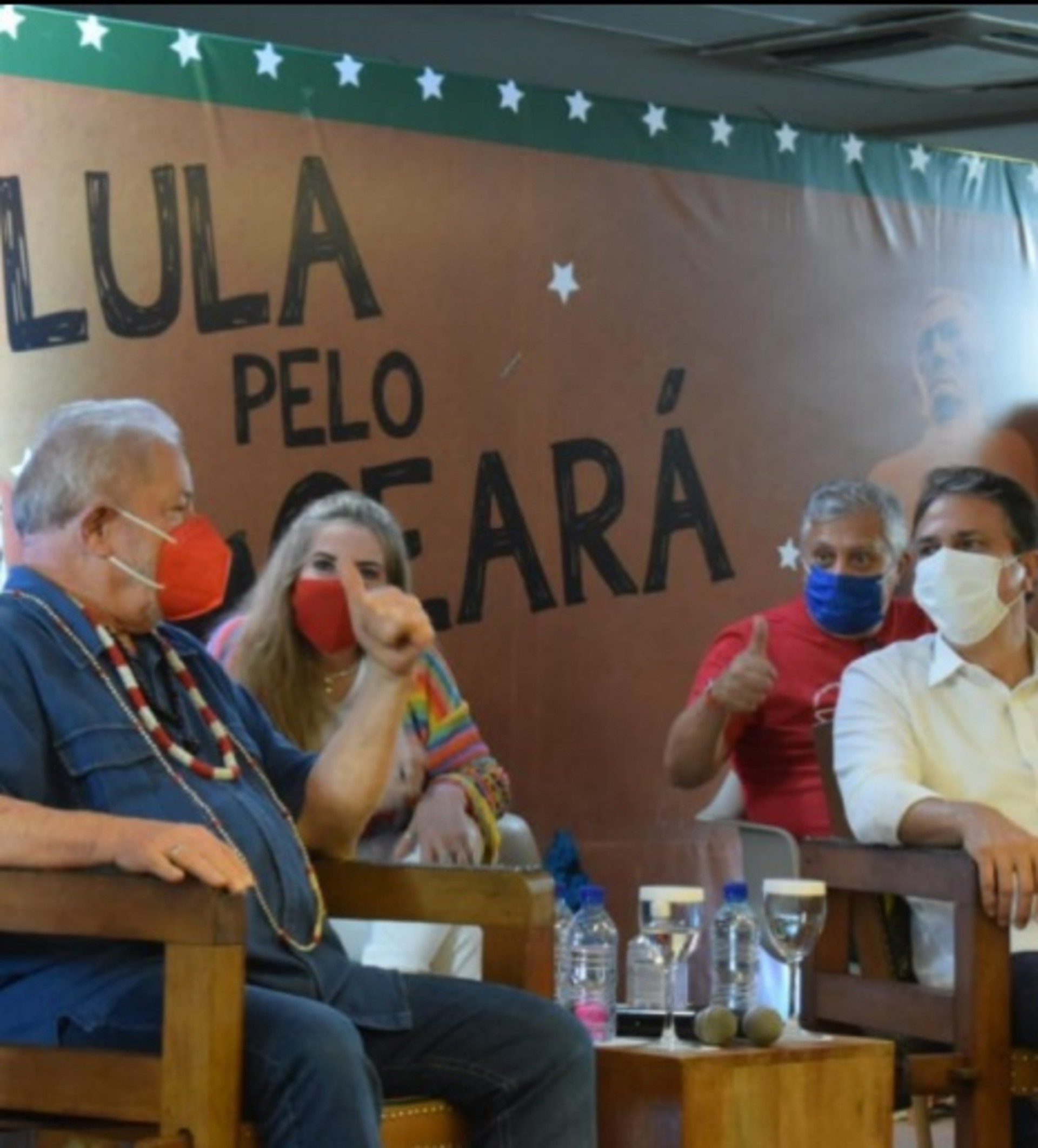 Lula se reúne em Brasília com Camilo e bancada do PT no Congresso Nacional (Foto: DIVULGAÇÃO)