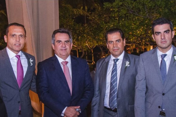 Eduardo Diogo, Ciro Nogueira, Etevaldo Nogueira e Rodrigo Nogueira(Foto: arquivo pessoal)