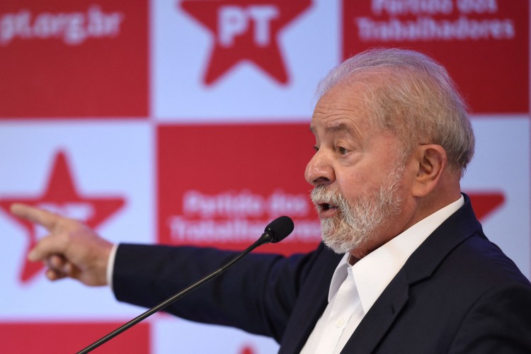 Ex-presidente brasileiro Luiz Inácio Lula da Silva (Foto: EVARISTO SA / AFP)